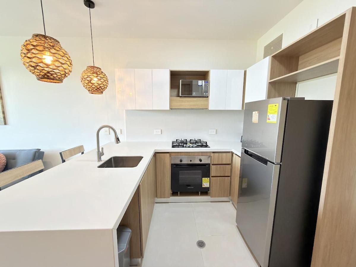 Apartamento En Baia Kristal Con Vista Al Bosque Cartagena