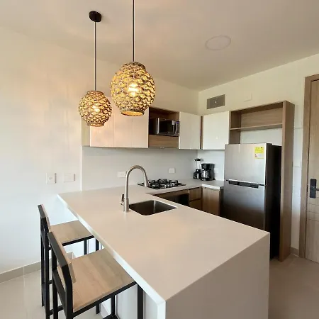En Baia Kristal Con Vista Al Bosque Apartamento Cartagena